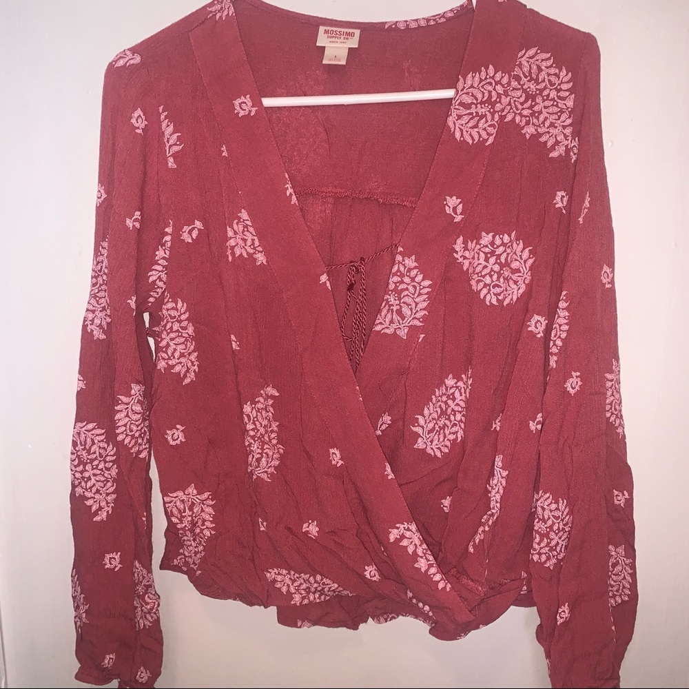 Mossimo Long Sleeve Blouse